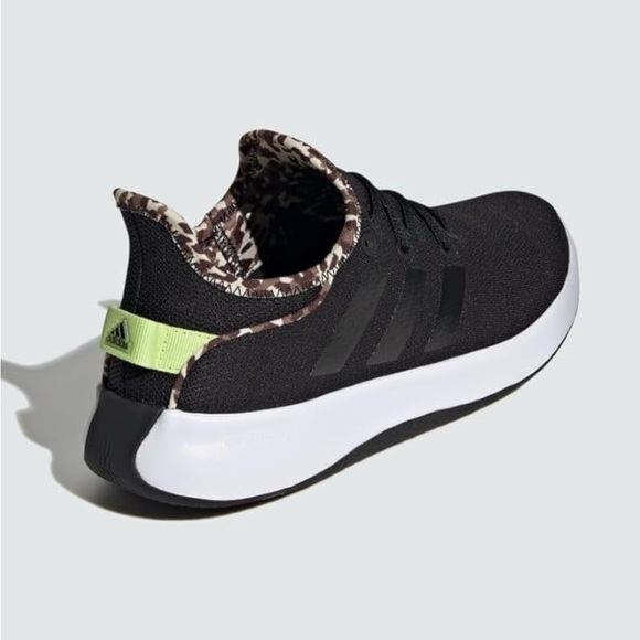 Adidas Women's Black and Leopard Athletic Shoes - Picture 6 of 9